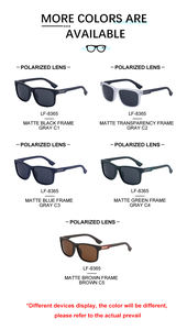 Gafas de Sol Partagas al por Mayor, Modernas y a la Moda, con Logotipo Personalizado, Montura Cuadrada de PC, Lentes TAC Polarizadas con Protección UV400 para Hombre - Product Image 5