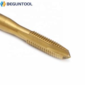 <span class=keywords><strong>Taraud</strong></span> à pointe spirale avec revêtement en étain pour machine CNC JEF CLEVELAND - Product Image 3