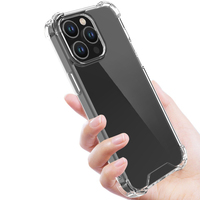 Étui mobile pour iPhones 15 Pro Max Étuis mobiles anti-chocs pour iPhone 13 12 11 XS Anti-jaunissement