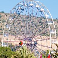 Grande Roue Géante Luna Attract Park Ride pour Aire de Jeux Extérieure - Équipement de Parc d'Attractions