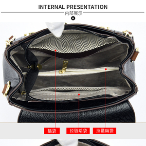 Sac pour femme Nouveau sac à bandoulière à bandoulière Mode féminine Couleur contrastée Petit sac carré pour femme - Product Image 6