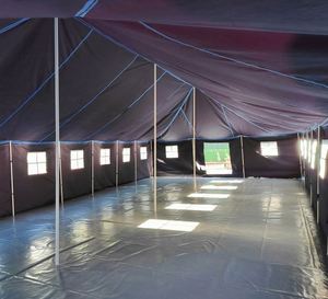 Tente en toile arabe de haute qualité avec une chambre pour le camping en plein air dans le désert, utilisable en quatre saisons, en stock - Product Image 4