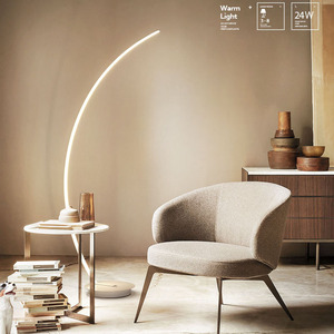Eye Care <strong>Reading</strong> Standing Light Minimalist Dimmable with <strong>Remote</strong> <strong>Control</strong> Modern LED Arc Classic Fishing <strong>Floor</strong> <strong>Lamp</strong> - Product Image 2