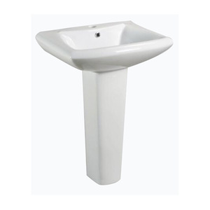 Lavabo sur pied en céramique monobloc CR C111 650x470x820mm - Product Image 4