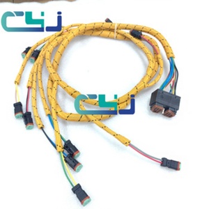 CAT 966H Wheel Loader Electrical Wiring <b>Harness</b> Part Number 247-4863 2474863 Construction Equipment - Product Image 5