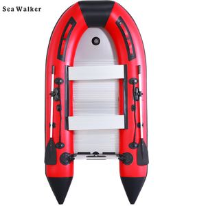 Produttori che vendono Ce 4.3 m barche gonfiabili zattera materiale PVC con pavimento in alluminio di alta qualità <span class=keywords><strong>gommone</strong></span> per la vendita - Product Image 4