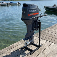 Nuevo Motor Fuera de Borda Yamaha de 2 Tiempos, 15hp, 20hp, 25hp, 60hp, Eje Largo, Portátil, de Gasolina, para Barcos de Pesca