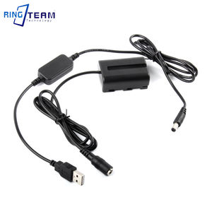 Câble adaptateur d'alimentation USB avec batterie factice NP-FM500H pour <span class=keywords><strong>Sony</strong></span> A77 A77 II A77 2 A99 Alpha <span class=keywords><strong>450</strong></span> - Product Image 1