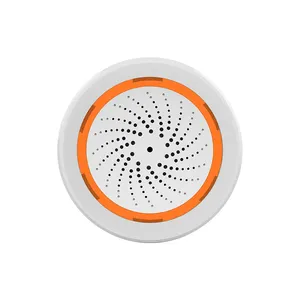 SZMYQ Tuya Smart Home Zigbee extérieur sans fil son sécurité feu prix de sirène lumière externe alarme clignotant filaire