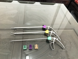 Instrumentos laparoscópicos desechables hem o lok clips aplicador de clips - Product Image 3