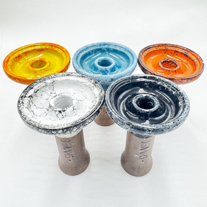 Tazón de cerámica Phunnel <span class=keywords><strong>Oblako</strong></span> Hookah 2025, mezcla de colores, venta al por mayor, fábrica de Lvhe, - Product Image 4
