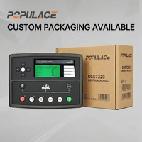 Module de commande de générateur Populace DSE7320 MKII, compatible avec Populace Electronics, pour démarrage et arrêt automatiques du générateur