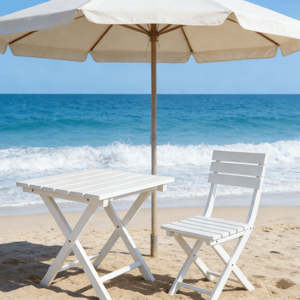 <span class=keywords><strong>Tavolino</strong></span> Pieghevole Premium di Tendenza in Legno di Abete, Ideale per Vacanze al <span class=keywords><strong>Mare</strong></span>, Tavolo per il Tempo Libero, Feste in Riva al <span class=keywords><strong>Mare</strong></span>, Tavolo Portatile - Product Image 1
