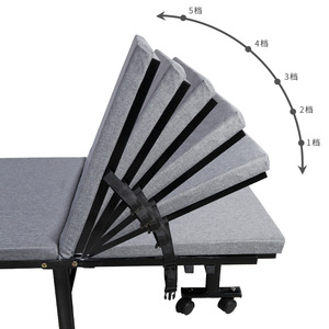 BetoCi Folding Bed Single Size Foldable Nap Bed With Wheels For Office Or Home Use - Product Image 4