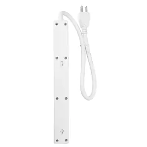 Multi Strip daya Outlet 5 + 1 Universal dengan kabel ekstensi daya saklar pengaman dengan adaptor daya untuk Amerika Selatan