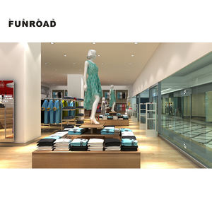 Quiosco <span class=keywords><strong>de</strong></span> exhibición <span class=keywords><strong>de</strong></span> <span class=keywords><strong>ropa</strong></span> personalizable para tienda <span class=keywords><strong>de</strong></span> centro comercial escaparate <span class=keywords><strong>de</strong></span> <span class=keywords><strong>ropa</strong></span> <span class=keywords><strong>de</strong></span> diseño interior - Product Image 1