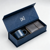 Boîtes cadeaux personnalisées de luxe rigides à fermeture magnétique pour brosses à cheveux, boîtes vides avec impression par estampage à chaud
