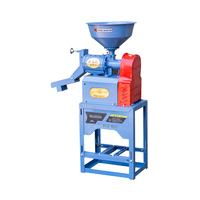 Machine à éplucher le moulin à riz au poivre combiné petite fraiseuse de riz à usage domestique décortiqueuse et polisseuse de riz automatique