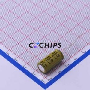 Condensador Electrolítico de Aluminio de Montaje Pasante LKME2001C182MF, D10xL20mm 1800uF 20% 16V 1.96A-100kHz - Product Image 2