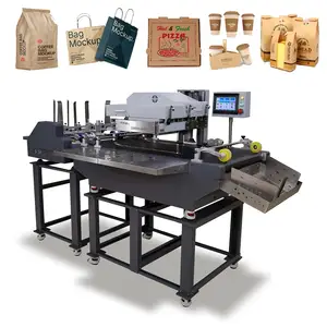 Focus Single 1 Pass Direct To Packaging Printer With Automatic Friction Feeder Print On Paper Bags Tote Bags Cobra-691s