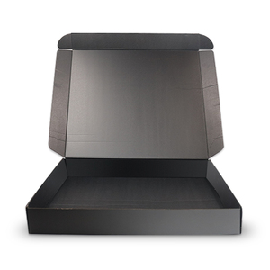 Hot Sales custom printed matte black corrugated shipping boxes shipping packaging boxes luxury large corrugated box custom box