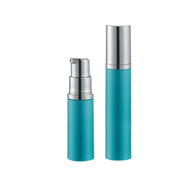 Bouteille de lotion pompe transparente sous vide de luxe conteneur de fond de teint pompe sans air emballage transparent cosmétique