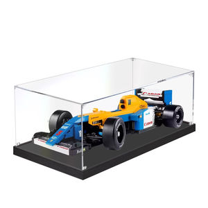 Moderne Acryl-Vitrine mit einfacher Montage für 10353 Williams Racing FW14B und Nigel Mansell Bausteine - Product Image 1