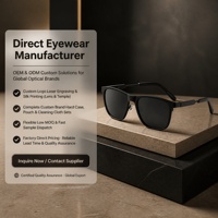 Lunettes de soleil carrées pour homme, style navigateur, protection UV400, lunettes de conduite rétro, unisexe, OEM, vente en gros personnalisée