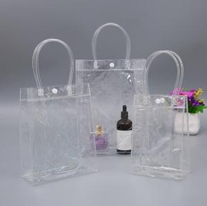 Sıcak satış biyobozunur Özelleştirilmiş Su Geçirmez tote Baskılı Özel şeffaf <span class=keywords><strong>pvc</strong></span> alışveriş baskılı gıda plastik paket - Product Image 1