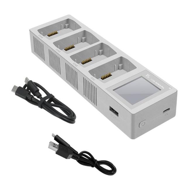 Wholesale for DJI Mini 4 Pro for Mini 3 Pro for Mini 3 Drones YX Four-Way Color Screen Charger Battery Manager