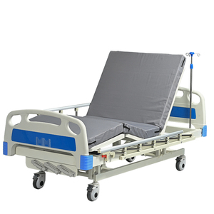 Fournitures médicales Équipements médicaux et <span class=keywords><strong>accessoires</strong></span> Santé 3 manivelles <span class=keywords><strong>Lit</strong></span> d'hôpital <span class=keywords><strong>pour</strong></span> patient - Product Image 3