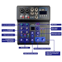 Console de mixeur Audio numérique professionnel, à bas prix, pour enregistrement en Studio