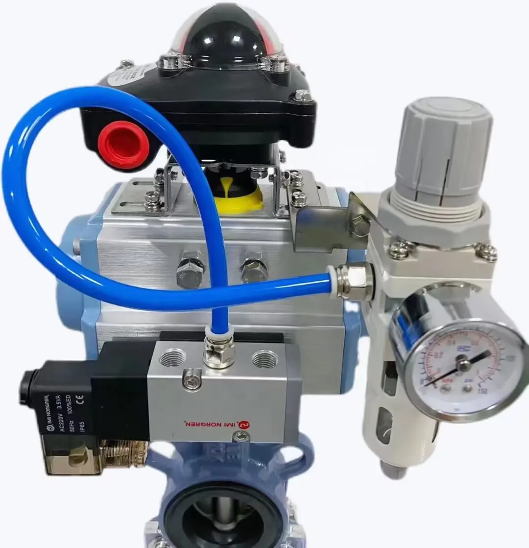 Pneumatic Butterfly Valve