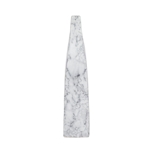 Vaso in Ceramica Scultoreo, Forma Affusolata Moderna, Pezzo Decorativo per Soggiorno - Product Image 4