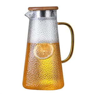 เหยือกแก้วโบโรซิ<span class=keywords><strong>ล</strong></span>ิเกตทนความร้อน ทำมือ รูปทรงสามเหลี่ยม ความจุ 1200 มล. ดีไซน์ทันสมัย เป็นมิตรกับสิ่งแวด<span class=keywords><strong>ล</strong></span>้อม เหมาะสำหรับชาเย็น น้ำผ<span class=keywords><strong>ล</strong></span>ไม้ - Product Image 6