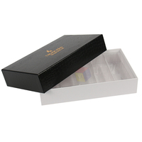 Luxe or estampage logo crocodile texture papier chocolat biscuits emballage indien baklava diwali sweet box avec plateau