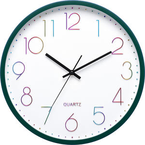 <span class=keywords><strong>Horloge</strong></span> murale décorative durable avec logo personnalisé, 8/10/12/14/16 pouces, pour salon, silencieuse, <span class=keywords><strong>sans</strong></span> <span class=keywords><strong>bruit</strong></span>, <span class=keywords><strong>horloge</strong></span> créative à quartz - Product Image 1