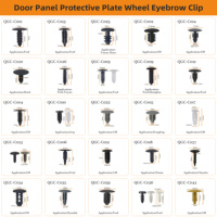Nouveaux clips de pare-chocs universels de haute qualité pour voiture, rivets en plastique automobile, kit de clips de pare-chocs avant pour E.lantra 2019