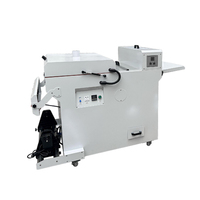 Machine à secouer et à sécher la poudre DTF 24 pouces, équipement de transfert thermique 2 en 1 pour l'industrie de la presse à chaud des vêtements