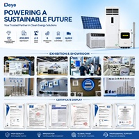 AC Hybrid Tenaga Surya Multizone Deye Multi Split Sistem Pendingin Udara Inverter Bertenaga Surya DC
