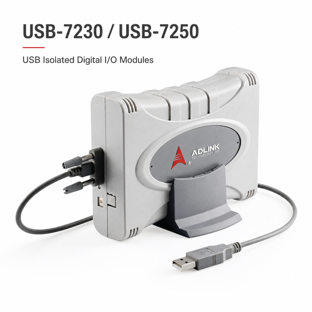 ADLINK USB-7230 USB-7250 Isolated USB Digital IO DAQ Module 2500V for Industrial Automation Data Acquisition