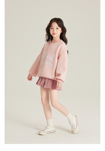 Ropa para niños Niña A-Line Falda plisada Color sólido <span class=keywords><strong>Simple</strong></span> Todo-fósforo Ropa para niños Niña - Product Image 6