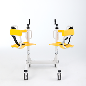 Silla de Transferencia para Ducha y Baño a <span class=keywords><strong>Precio</strong></span> de Fábrica |   Silla de Transferencia para Pacientes de Alta Resistencia con Altura Ajustable y Capacidad de 125 kg - Product Image 2