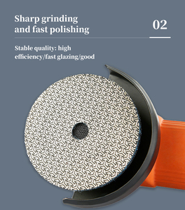 Flexible Electroplated Diamond Polishing Pad 2 Inch to 7 Inch Electroplated Diamond Polishing Pads for Stone Porcelain Polishing - Product Image 2