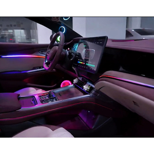 Iluminación Ambiental LED de Precisión para Automóviles, Tira de Fibra Óptica Acrílica Symphony para BYD Dolphin DM-i High 2023-2024, Mejora del Interior - Product Image 3