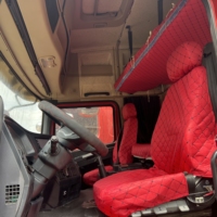 Truk Traktor Bekas Terlaris 6x4 10 Roda Shacman X5000 Mesin Weichai 420 hp untuk Dijual