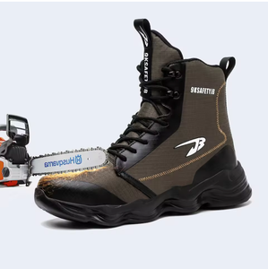 Zapatos de Seguridad Impermeables y Antideslizantes de Alta Calidad para Hombre, Zapatos de Trabajo <span class=keywords><strong>Baobao</strong></span> Resistentes a Pinchazos con Punta de Acero - Product Image 4