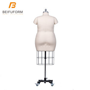 Beifuform-Maniquí <span class=keywords><strong>de</strong></span> medio cuerpo para mujer, modelo femenino <span class=keywords><strong>de</strong></span> <span class=keywords><strong>costura</strong></span>, tamaño grande, busto y cadera, para Sastre profesional, talla grande 24 - Product Image 5