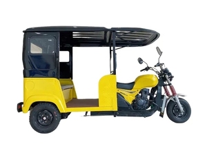 Five Colors 3 Wheel Taxi / Closed Cabin <b>Passenger</b> Tricycles Auto Tricycle Tuktuk - Product Image 5