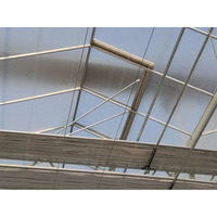 Vente directe en usine Grande serre de jardin avec cadre en aluminium et toit en polycarbonate pour la culture de légumes